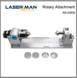 Đầu kẹp bàn xoay 3 chấu RA-D80A kèm đuôi trục cho máy khắc laser CNC (Rotary Attachment)