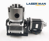 Mâm xoay giảm tốc QW-SF002 | Loại nghiêng chỉnh góc – phù hợp máy hàn & máy khắc laser