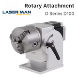 Trục xoay kẹp 3 chấu D Series – Giải pháp khắc laser tròn chính xác