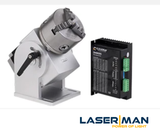 Trục xoay kẹp 3 chấu D Series – Giải pháp khắc laser tròn chính xác