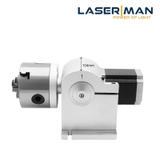 Bộ Gá Xoay 360 Độ D80 Giữ Chắc Vật Thể Tròn Cho Máy Khắc Laser