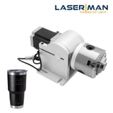 Bộ Gá Xoay 360 Độ D80 Giữ Chắc Vật Thể Tròn Cho Máy Khắc Laser