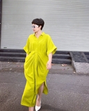 Váy rúm cúc dọc (1)