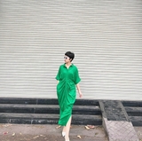 Váy rúm cúc dọc (1)