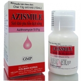 Thuốc Azismile siro điều trị nhiễm khuẩn (lọ 15ml)