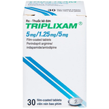 Thuốc Triplixam 5mg/1.25mg/5mg Servier điều trị tăng huyết áp (30 viên)