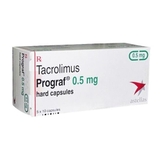 Thuốc Prograf 0.5mg Astellas ngừa đào thải sau ghép tạng (5 vỉ x 10 viên)