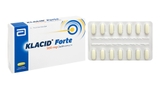 Klacid Forte 500mg trị nhiễm khuẩn đường hô hấp trên và dưới (1 vỉ x 14 viên)