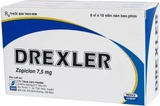Thuốc Drexler 7.5mg trị rối loạn giấc ngủ (6 vỉ x 10 viên)