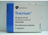 Tracrium 25mg/2.5ml - Thuốc gây mê tổng quát của Italy