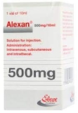 ALEXAN 500MG/10ML 1'S