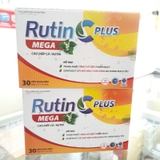 Rutin C PLUS MEGA Hỗ trợ thanh nhiệt, tăng sức bền thành mạch