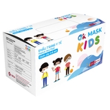 Khẩu trang y tế dành cho trẻ em Ok Mask Kids hộp 50 cái Khẩu trang y tế dành cho trẻ em Ok Mask Kids hộp 50 cái