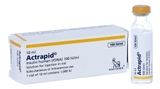 Dung dịch tiêm Actrapid 100IU/ml trị đái tháo đường (1 lọ x 10ml)