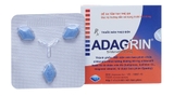 Adagrin 50mg trị rối loạn cương dương (1 vỉ x 3 viên)