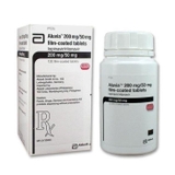Aluvia 200mg/50mg (Chai 120 viên)