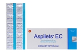 Aspilets EC 80mg phòng và trị huyết khối (10 vỉ x 10 viên)