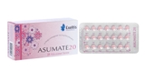 Asumate 20 thuốc tránh thai hằng ngày (1 vỉ x 21 viên)