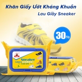 Khăn Giấy Lau Giày Shoes Sneaker Thần Thánh, Tiện Lợi, Siêu Sạch Bịch 30 Tờ