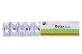 Betex Tablets trị thiếu các vitamin B1, B6, B12