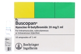 Dung dịch tiêm Buscopan 20mg/1ml trị co thắt tiêu hoá, tiết niệu (10 ống x 1ml)