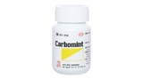 Viên nhai Carbomint trị đầy hơi, tiêu chảy lọ 30 viên