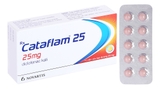Cataflam 25mg giảm đau, kháng viêm xương khớp (1 vỉ x 10 viên)
