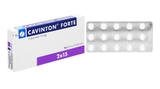 Cavinton Forte 10mg trị các dạng của rối loạn tuần hoàn máu não (2 vỉ x 15 viên)