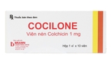 Cocilone 1mg phòng và trị gout cấp (1 vỉ x 10 viên)
