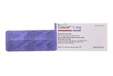 Thuốc Concor 5mg Merck điều trị tăng huyết áp (3 vỉ x 10 viên)