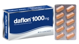 Daflon 1000mg trị trĩ, suy giãn tĩnh mạch (3 vỉ x 10 viên)
