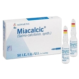 Miacalcic Inj. 50IU/ml 1mlx5’s điều trị tăng calci huyết, loãng xương