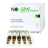 Thuốc No-Spa 40mg/2ml Sanofi điều trị sỏi túi mật, sỏi ống mật (25 ống x 2ml)