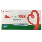 Stazemid 20/10 điều trị tăng cholesterol máu