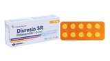 Diuresin SR 1.5mg trị tăng huyết áp, phù do suy tim (3 vỉ x 10 viên)