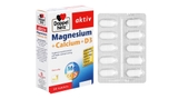 Doppelherz Aktiv Magnesium + Calcium + D3 giúp cơ, xương khỏe mạnh hộp 30 viên