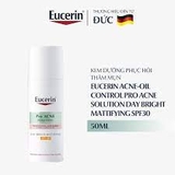 Kem Dưỡng Giảm Mụn & Chống Nắng Eucerin Day Bright Mattifying SPF30 50ml