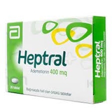 Viên uống Heptral 400mg Abbott hỗ trợ tăng cường chức năng gan
