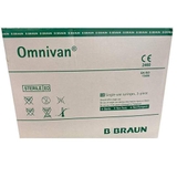 B Braun Omnivan 20ml Duo Syringe with Needle - 21G x 1.5Inch Pack of 50