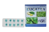 Eucatex tím hỗ trợ giảm ho, đau rát họng hộp 100 viên