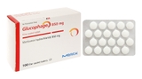 Glucophage 850mg trị đái tháo đường tuýp 2 (5 vỉ x 20 viên)