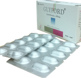 Thuốc kháng sinh Glyford 500mg hộp 10 vỉ x 10 viêni