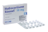 Hydrocortisone Roussel 10mg trị suy thượng thận (1 vỉ x 25 viên)
