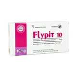 flypit 10mg điều trị tăng cholesterol máu ( hộp 3 vỉ x10 viên)