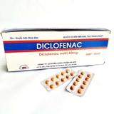 Thuốc giảm đau, kháng viêm Diclofenac 50mg (DP Hà Nội) hộp 50 vỉ x 10 viên