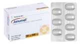 Janumet 50mg/500mg trị đái tháo đường tuýp 2 (4 vỉ x 7 viên)