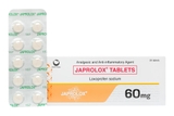 Japrolox 60mg giảm đau, kháng viêm xương khớp, hạ sốt (2 vỉ x 10 viên)