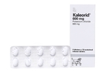 Kaleorid 600mg phòng và trị giảm kali máu (3 vỉ x 10 viên)