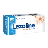 LEZOLINE 50MG ABBOTT 3 VỈ X 10 VIÊN