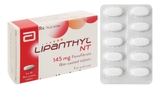 Lipanthyl NT 145mg trị tăng cholesterol máu hoặc triglycerid máu (3 vỉ x 10 viên)